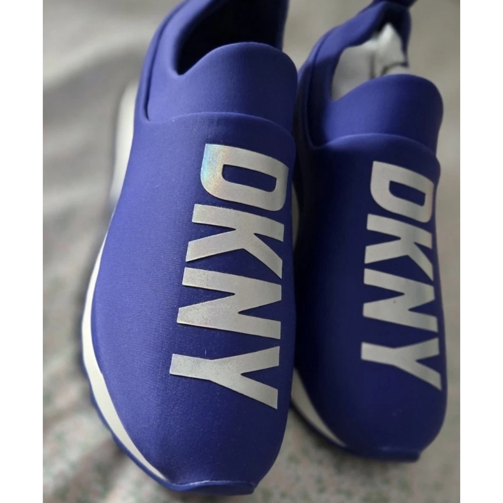 DKNY Royal Blue Slip-On Shoes